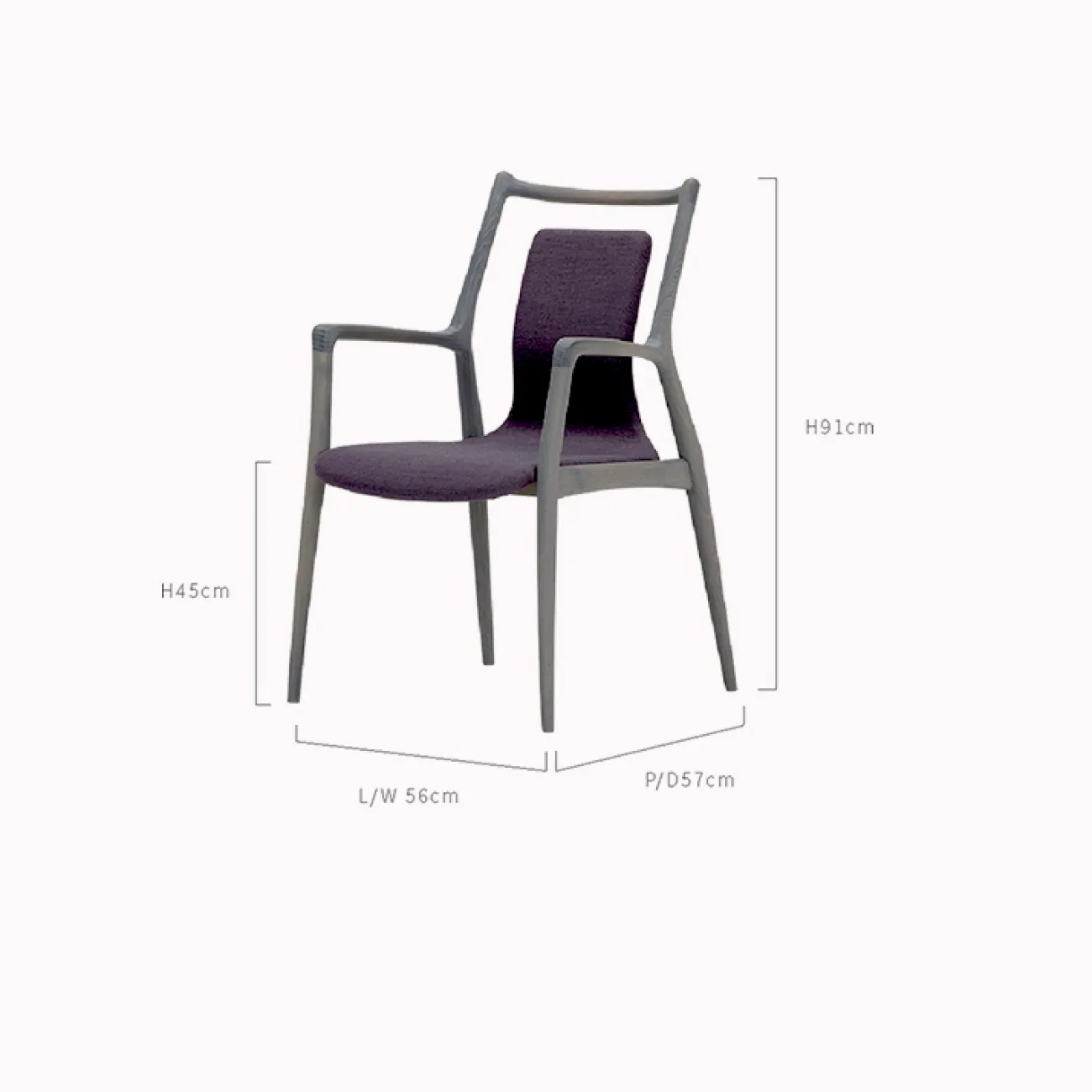 Дизайнерский обеденный стул LaLume AR21224-23
