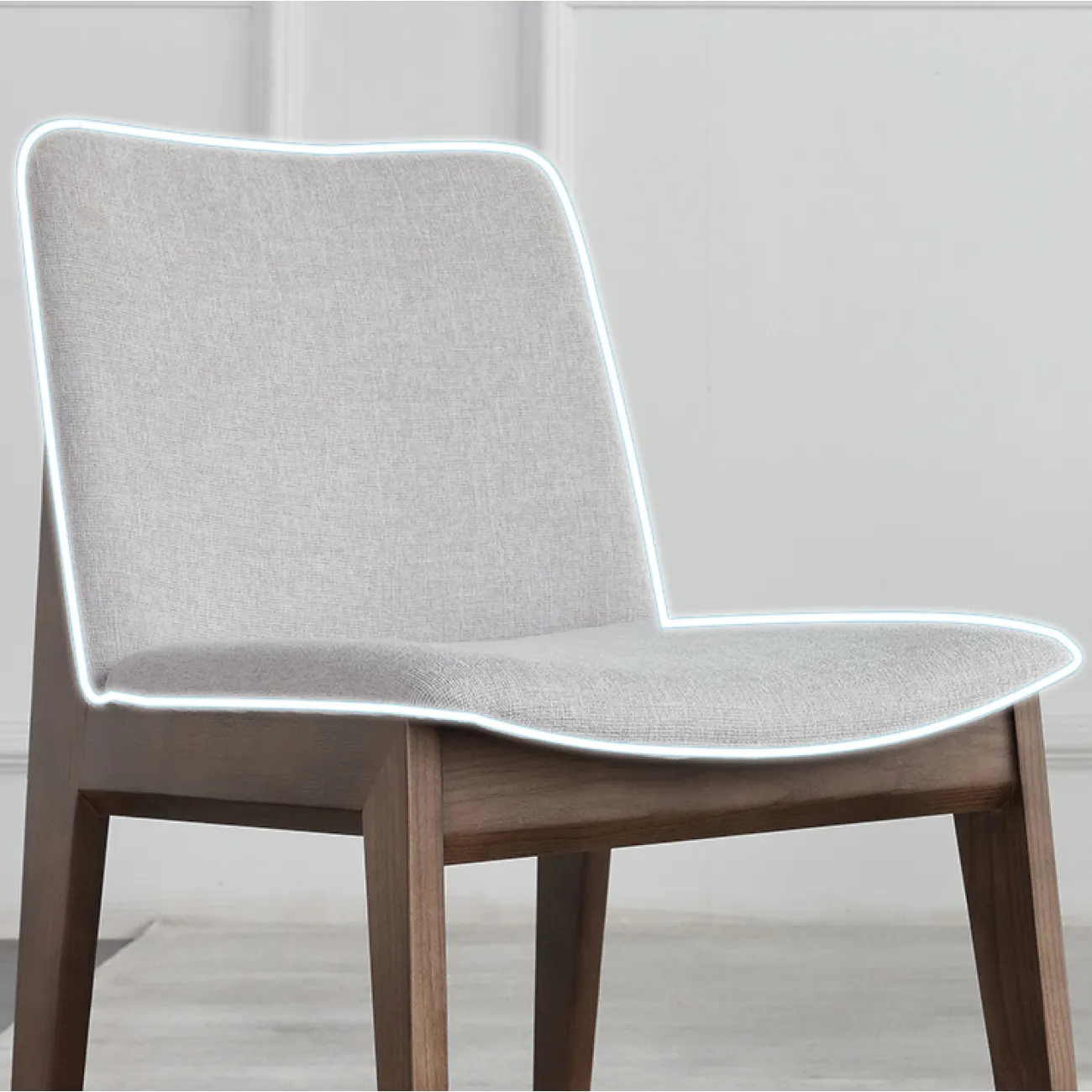 Современный обеденный стул из ясеня LaLume AR21246-23