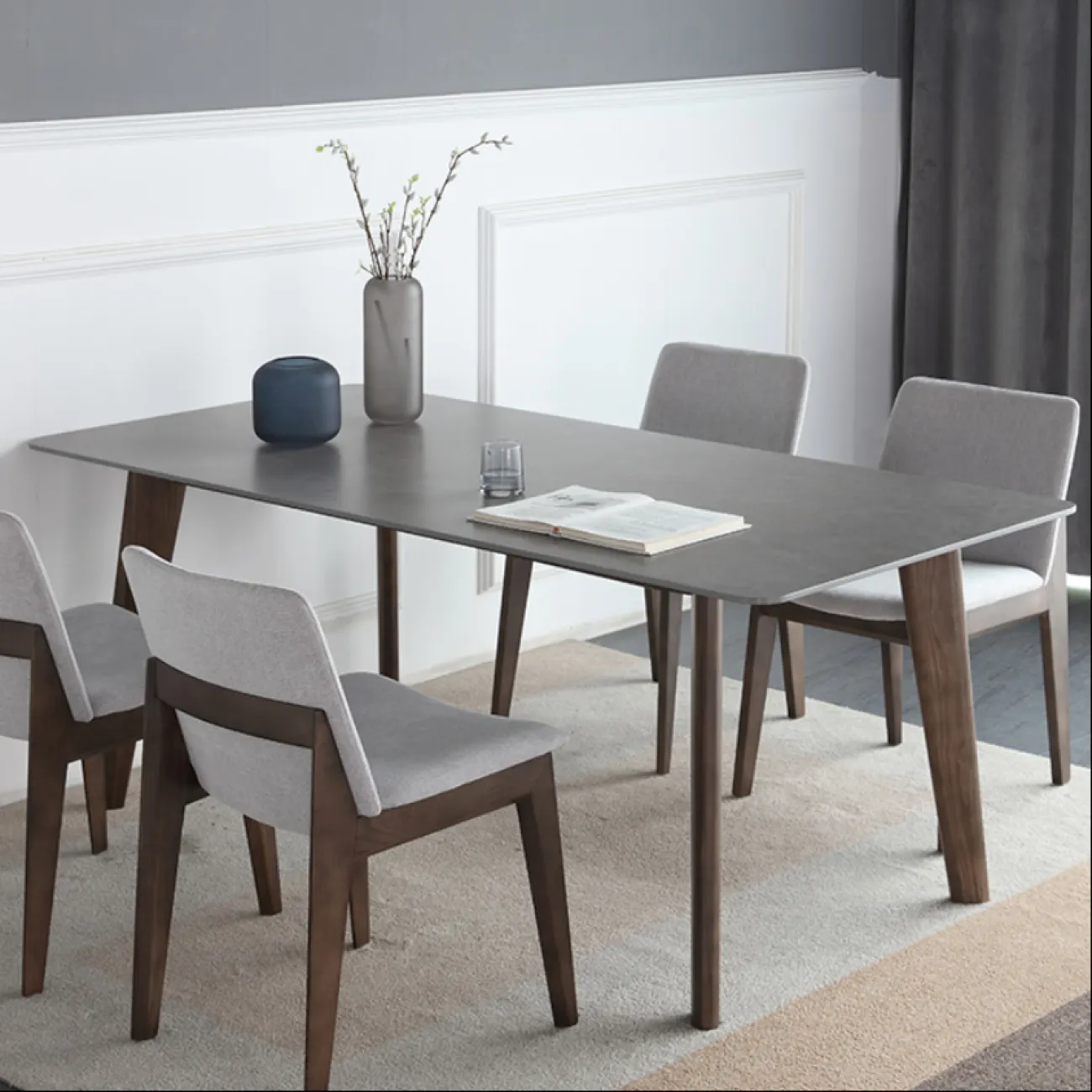 Современный обеденный стул из ясеня LaLume AR21246-23