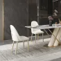 Легкий обеденный стул LaLume AR21258-23 из искусственной кожи