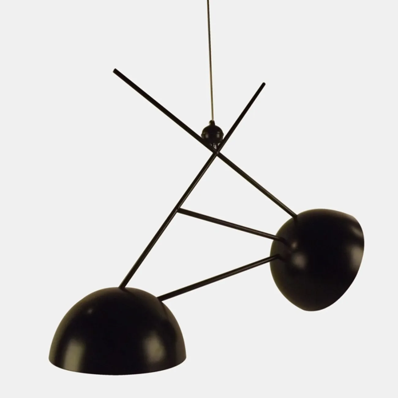 Скандинавский постмодернистский напольный кованый светильник ZIGZAG