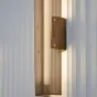 Настенный бронзовый светильник из металлический сетки Koenig 