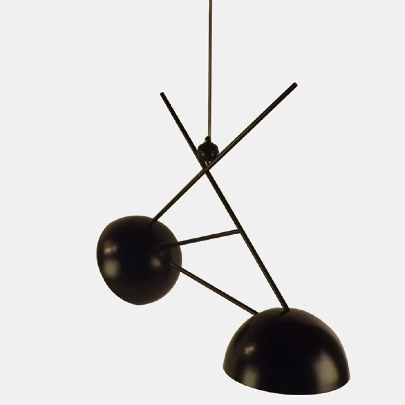 Скандинавский постмодернистский напольный кованый светильник ZIGZAG