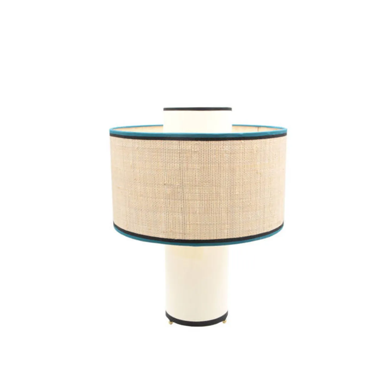 Настольная современная дизайнерская тканевая лампа Christie Настольная современная дизайнерская тканевая лампа Christie