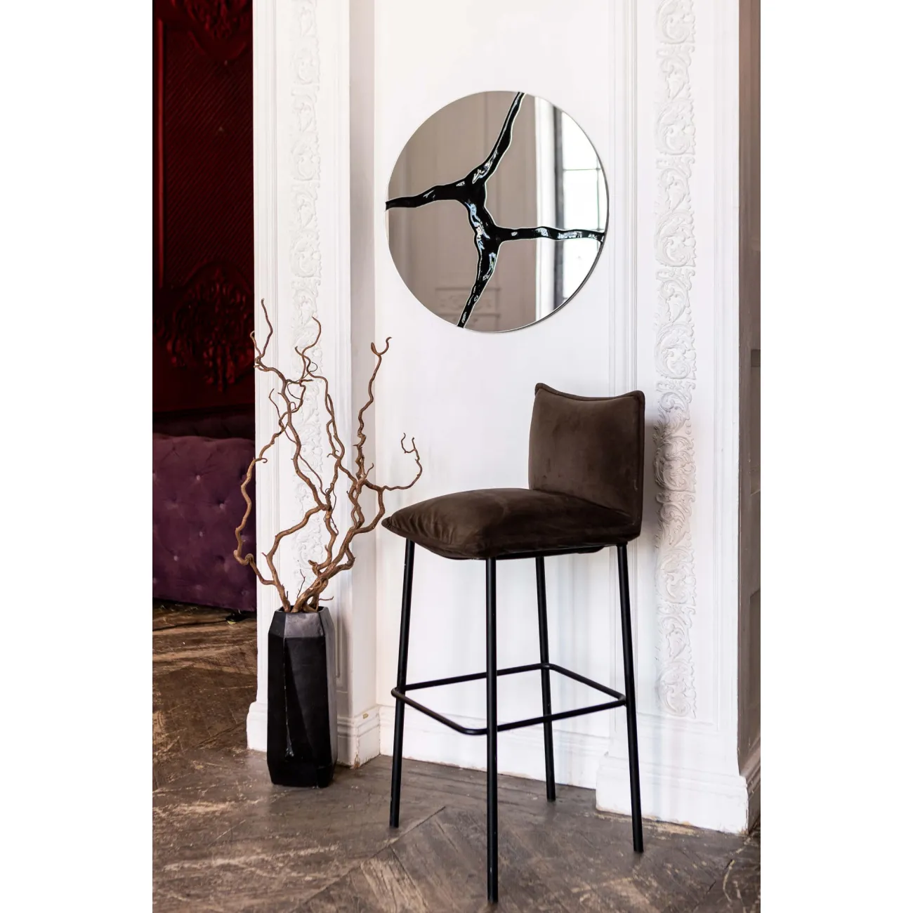 Зеркало River Black от LaLume Зеркало River Black от LaLume