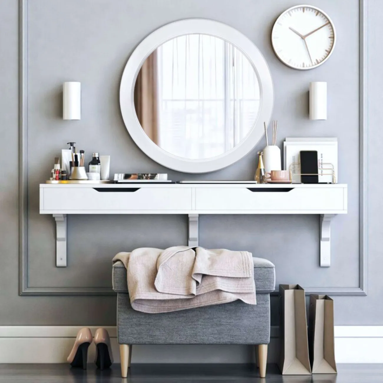 Зеркало Big Window White от LaLume Зеркало Big Window White от LaLume