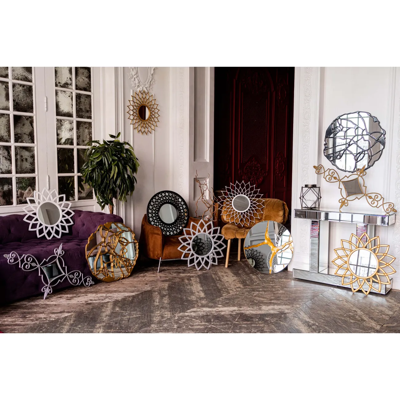 Зеркало Shiny Silver от LaLume