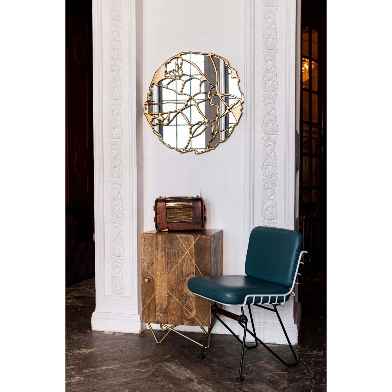 Зеркало Roots Gold от LaLume