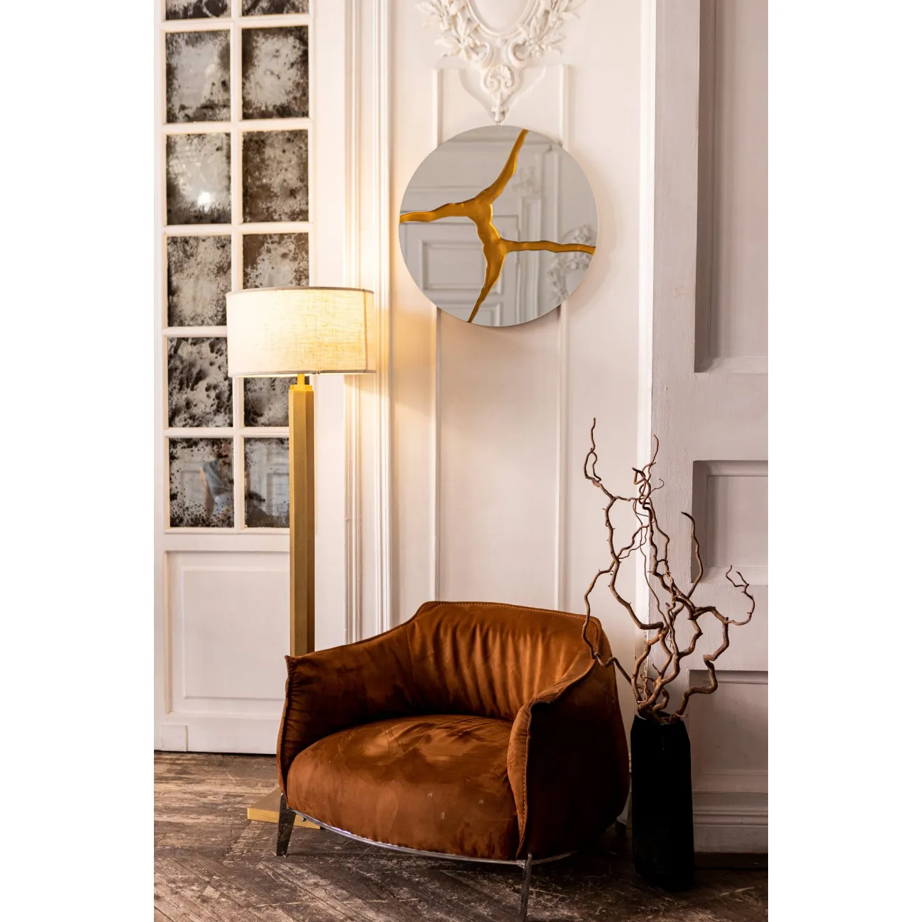 Зеркало River Gold от LaLume Зеркало River Gold от LaLume