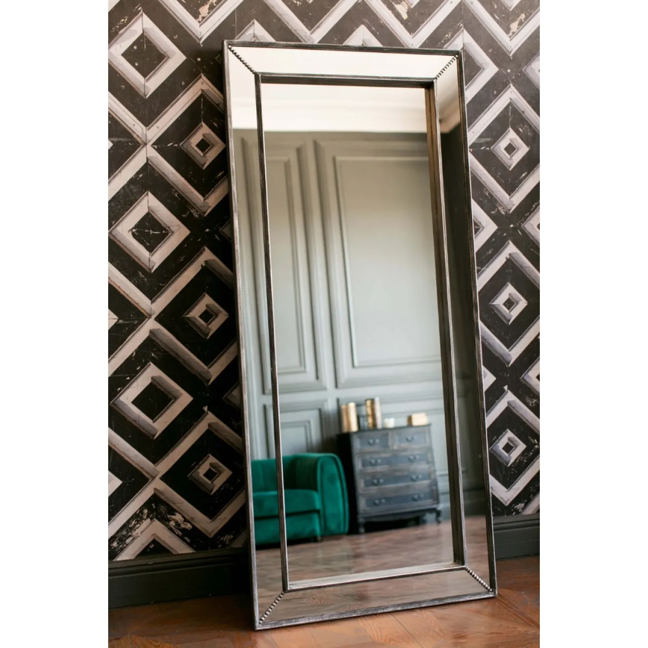 Зеркало Monic Silver от LaLume