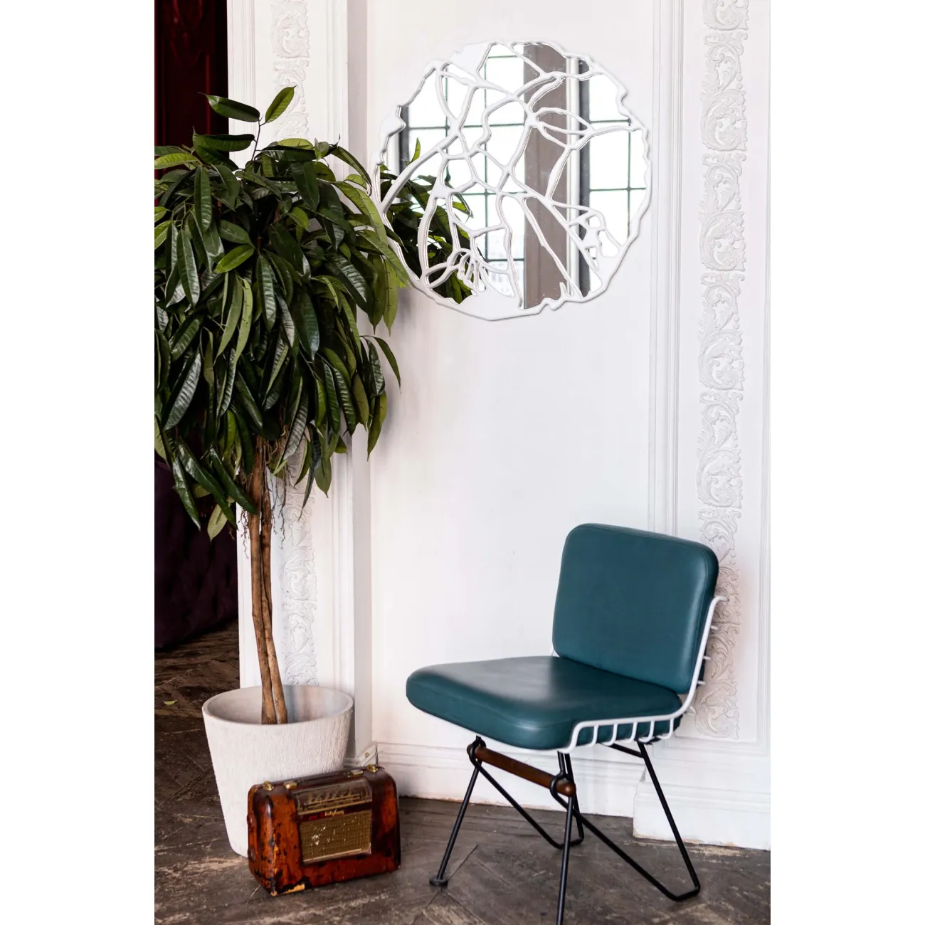 Зеркало Roots White от LaLume Зеркало Roots White от LaLume