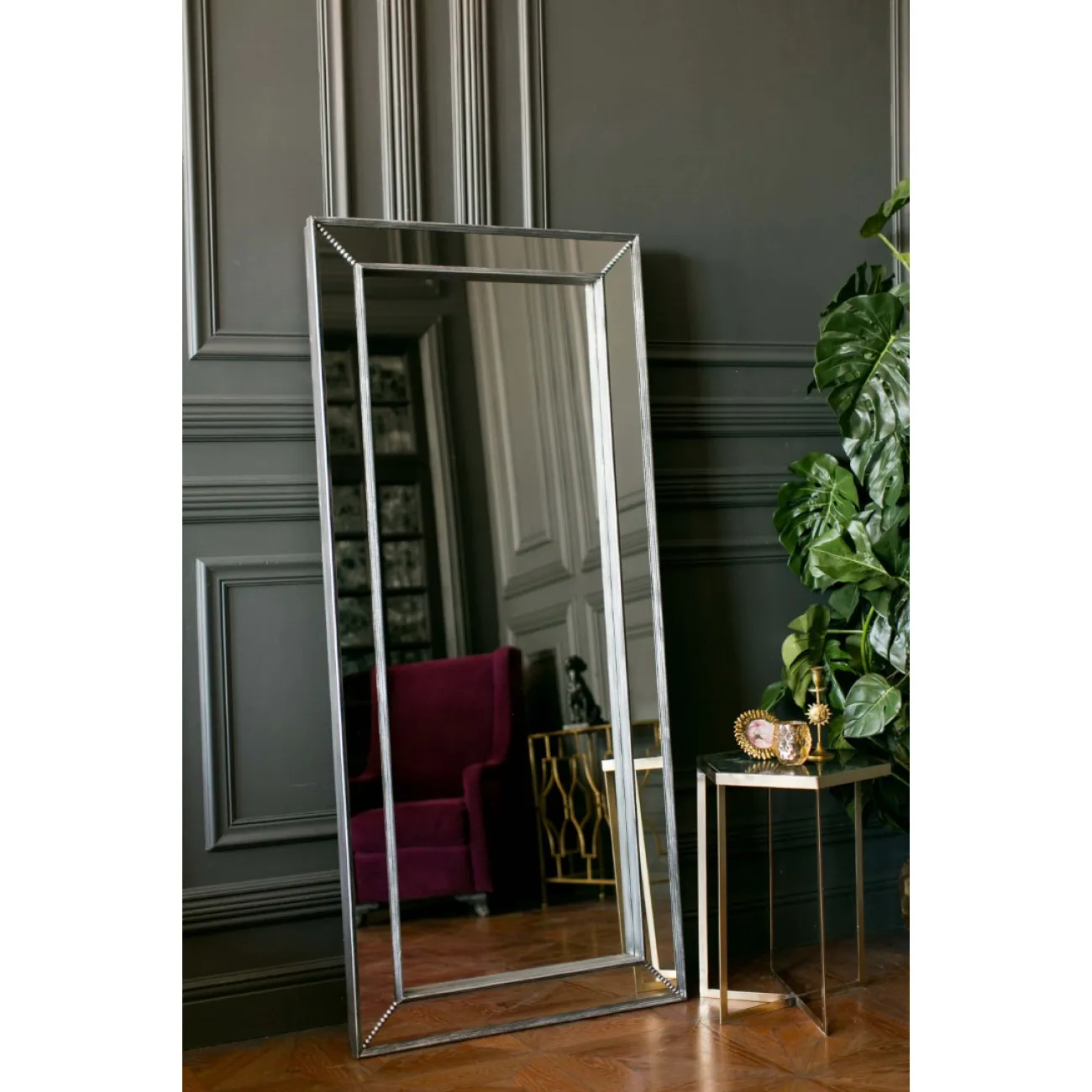 Зеркало Monic Silver от LaLume