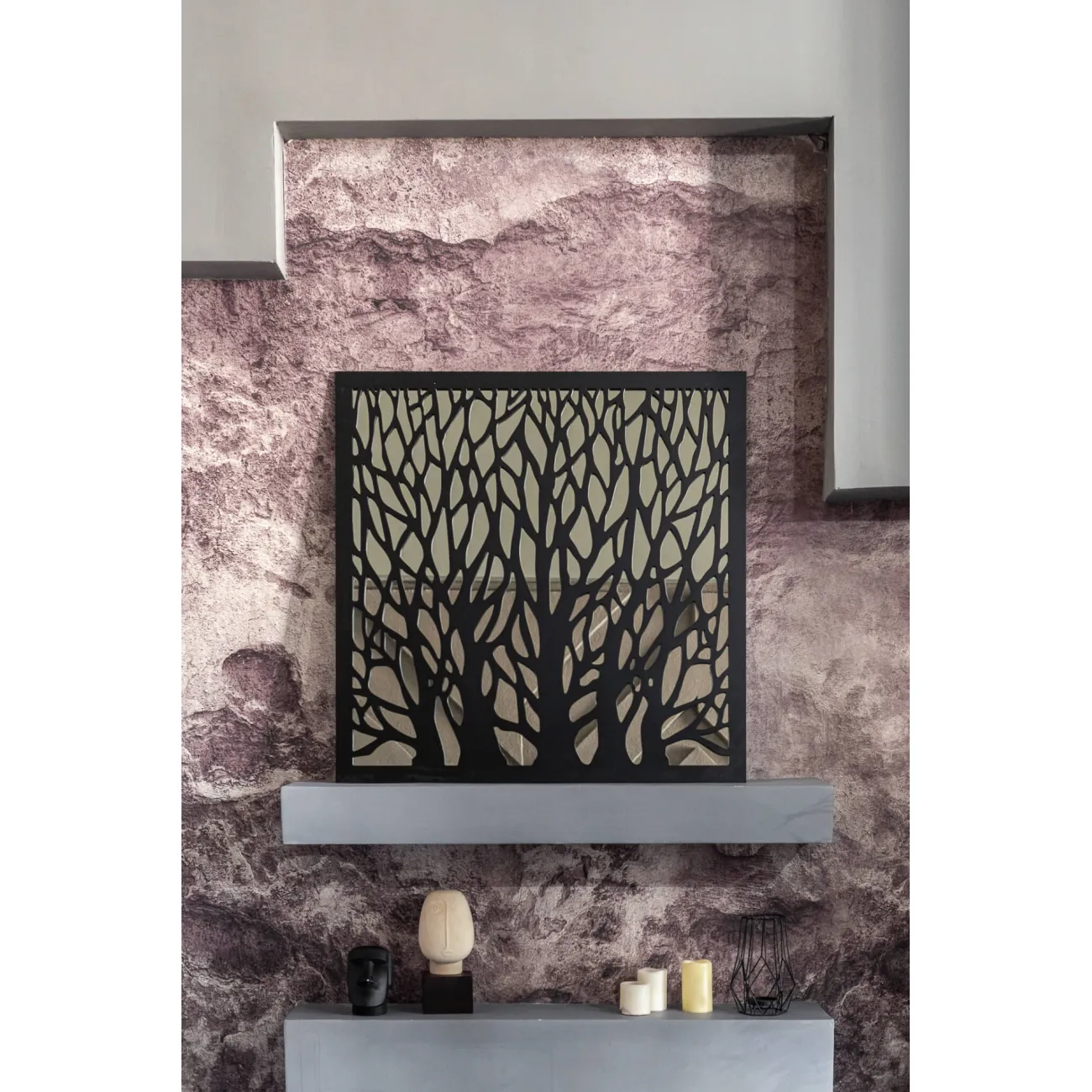 Зеркало Trees Black от LaLume