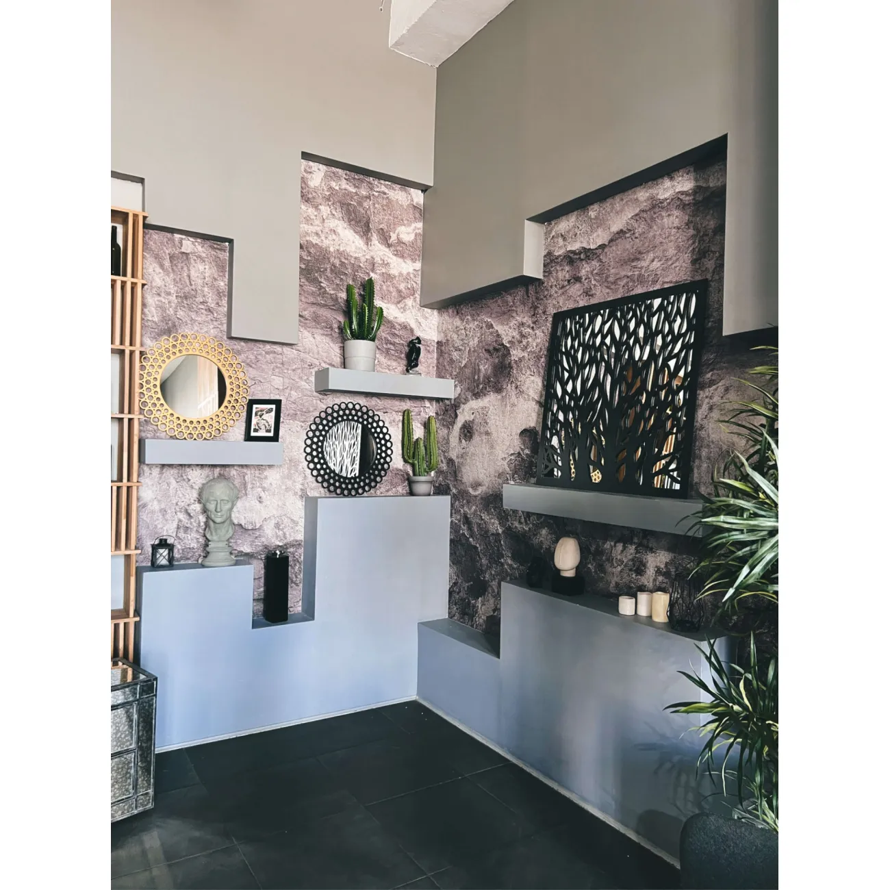 Зеркало Trees Black от LaLume