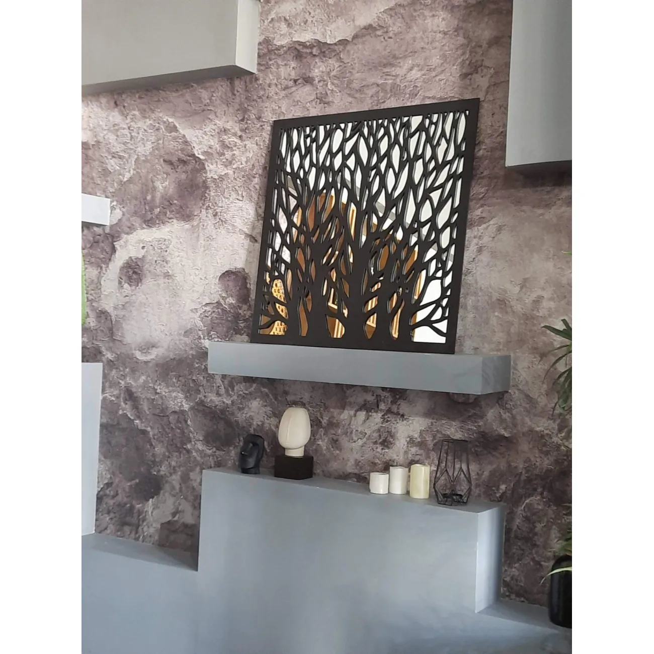 Зеркало Trees Black от LaLume