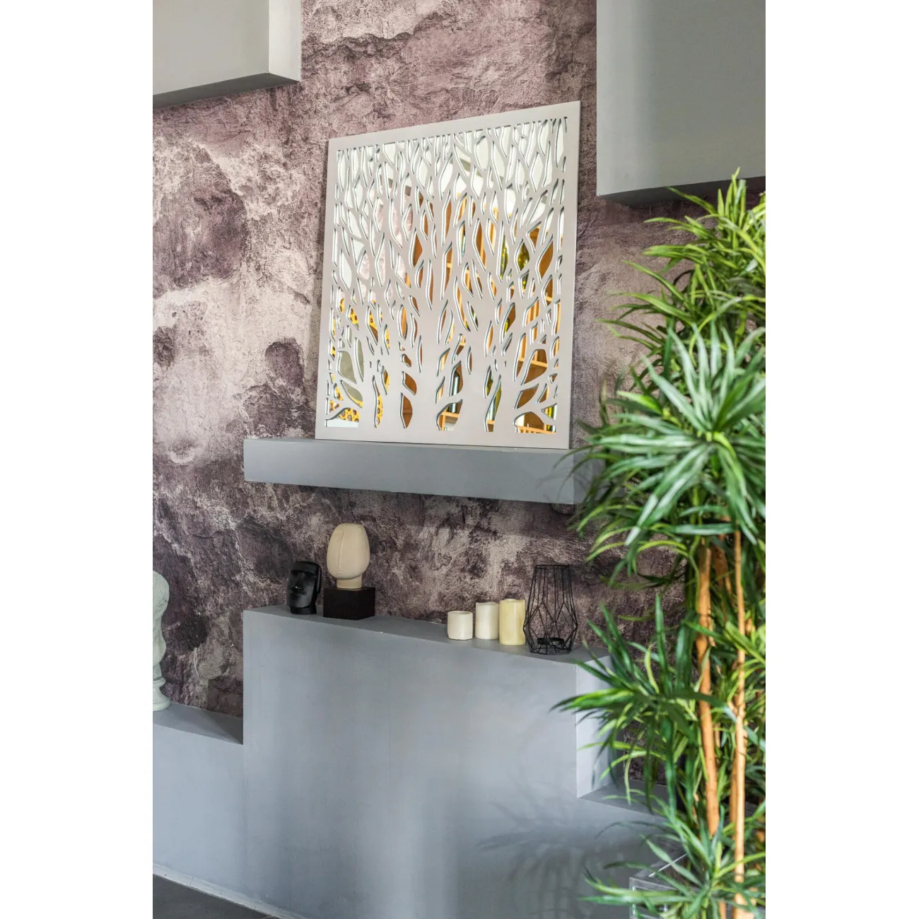 Зеркало Trees Silver от LaLume Зеркало Trees Silver от LaLume