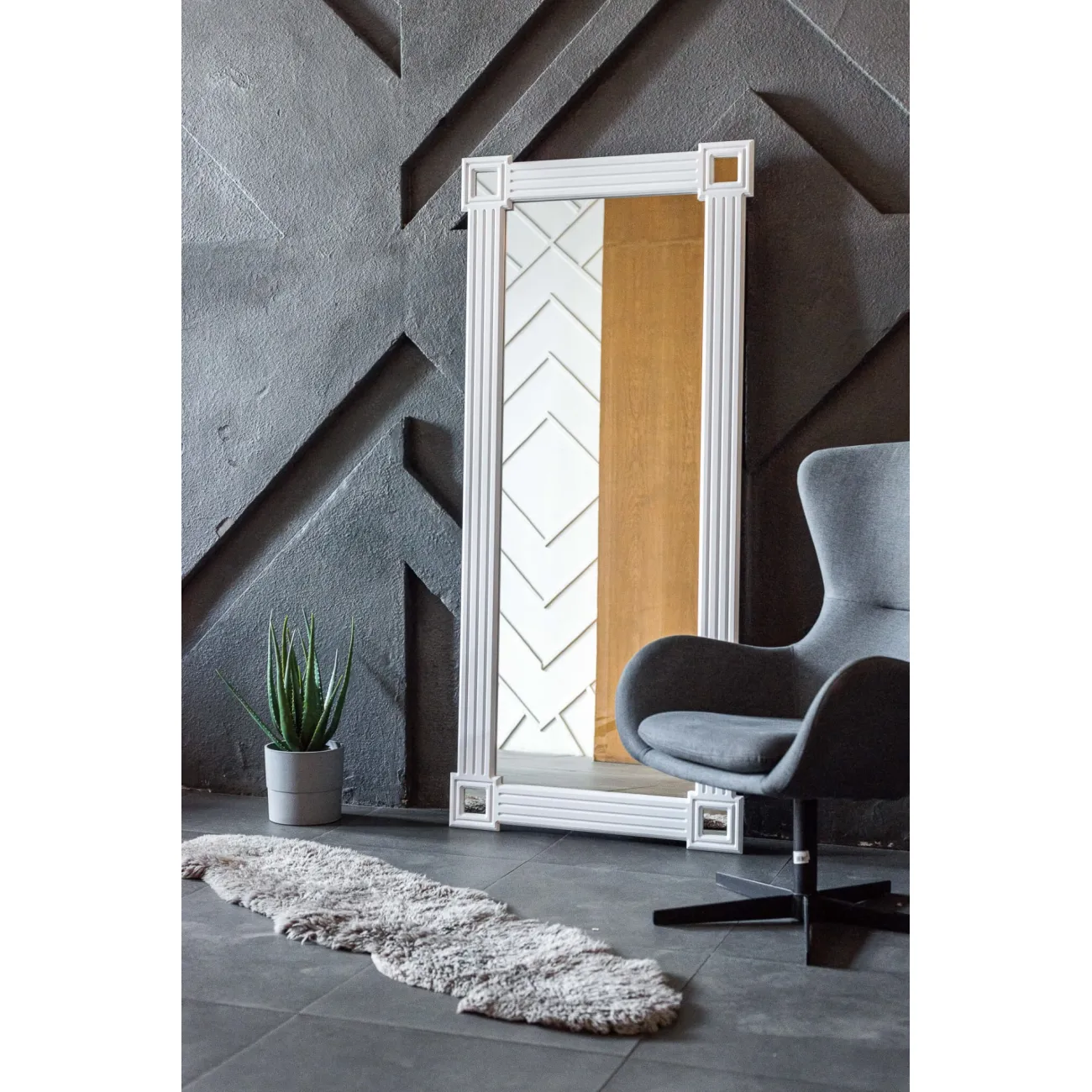 Зеркало Column White от LaLume
