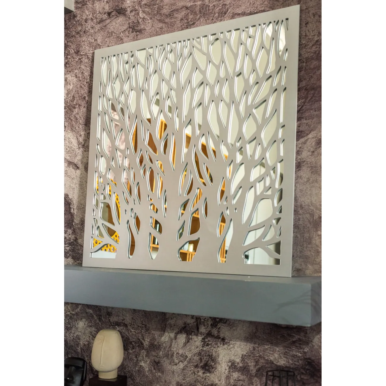 Зеркало Trees Silver от LaLume Зеркало Trees Silver от LaLume