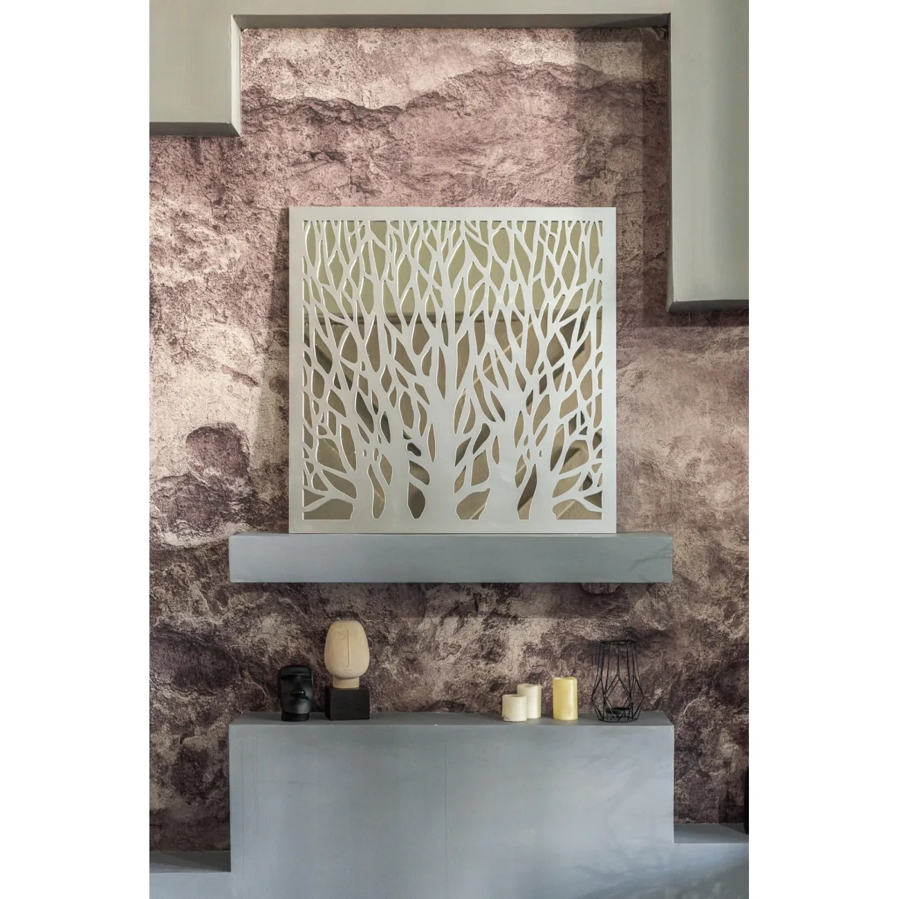 Зеркало Trees Silver от LaLume Зеркало Trees Silver от LaLume