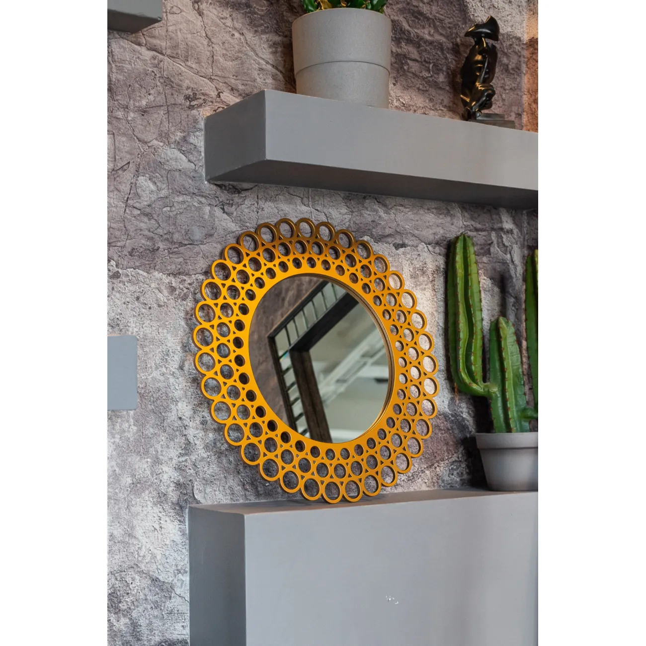 Зеркало Backbone Gold от LaLume Зеркало Backbone Gold от LaLume