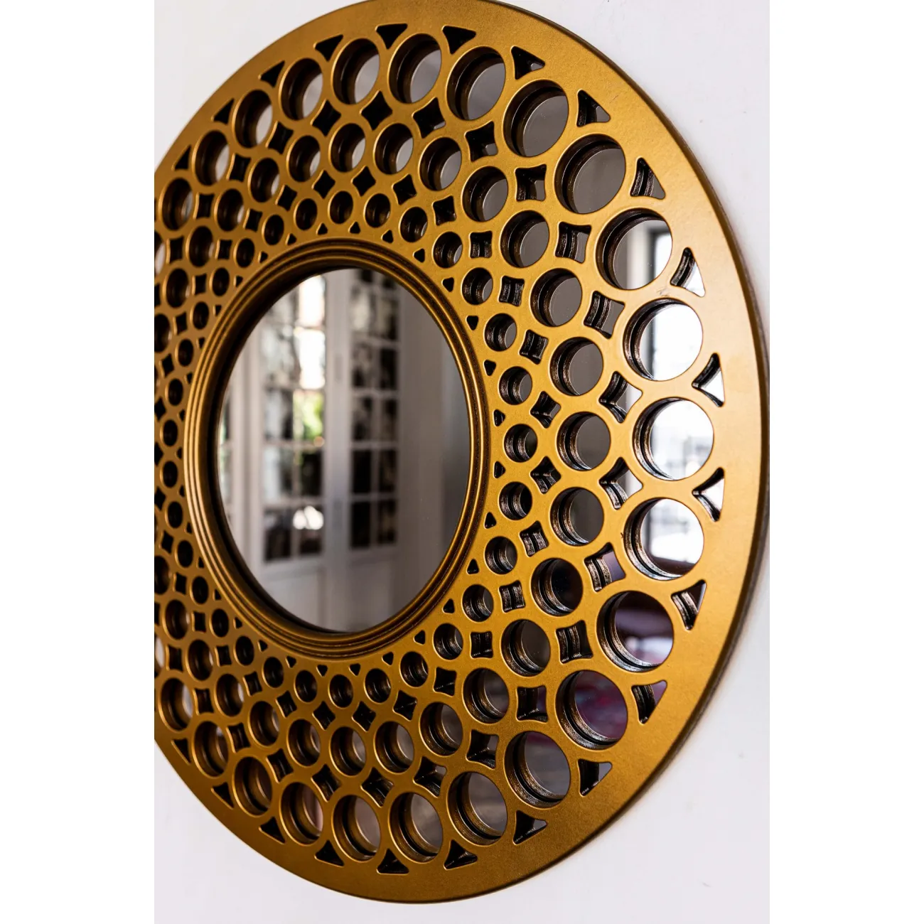 Зеркало Round Gold от LaLume