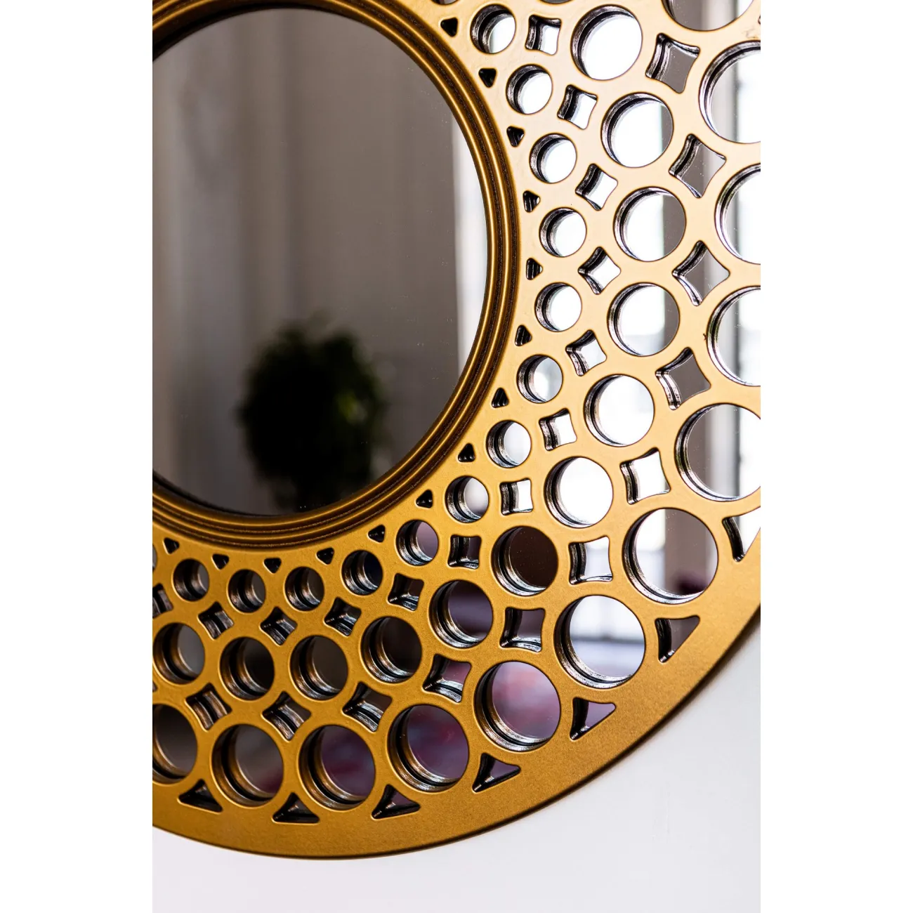 Зеркало Round Gold от LaLume