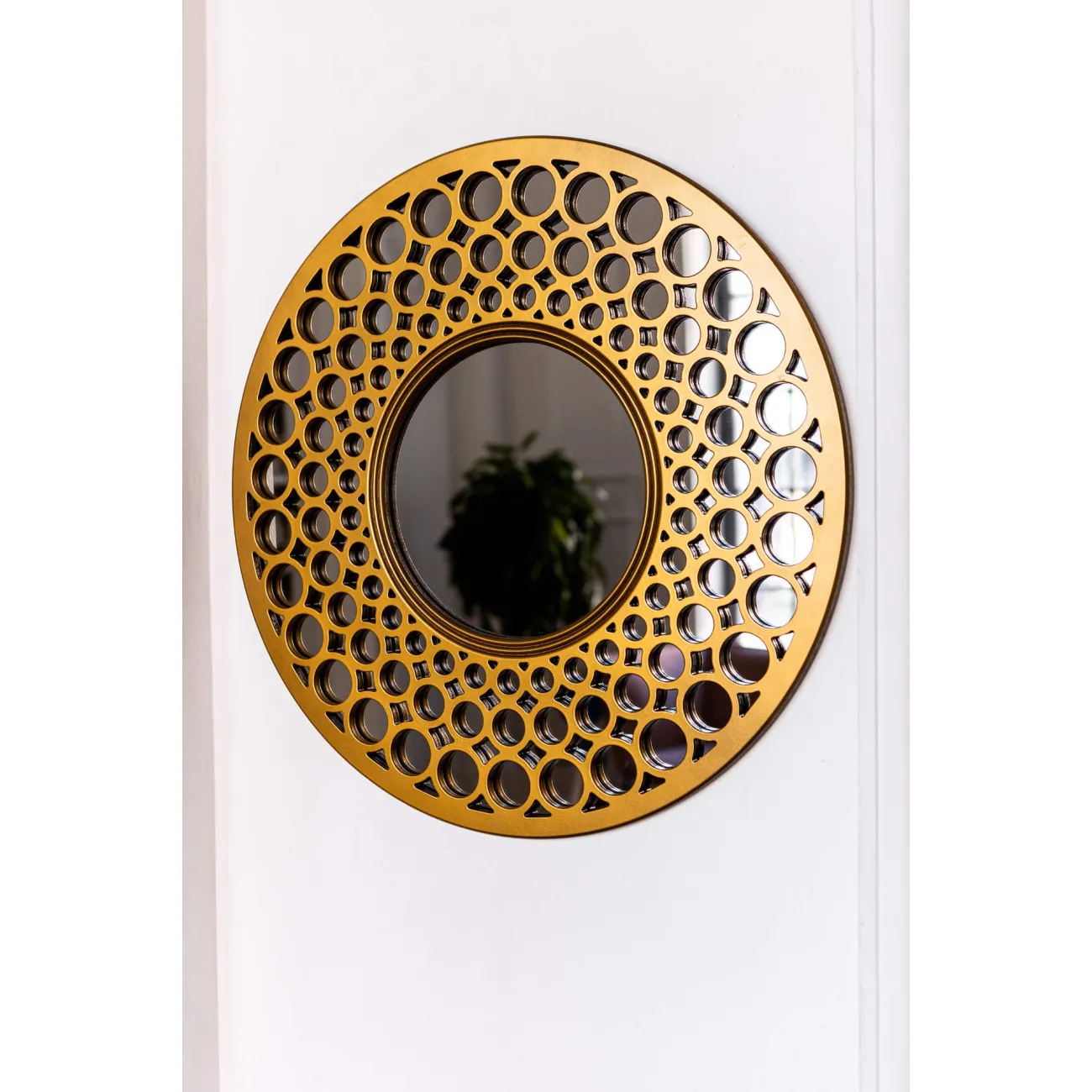 Зеркало Round Gold от LaLume