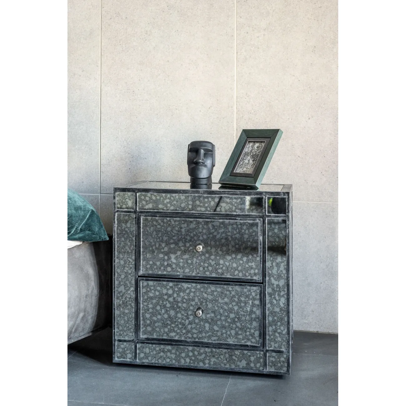 Тумба Olgrem Silver от LaLume Тумба Olgrem Silver от LaLume