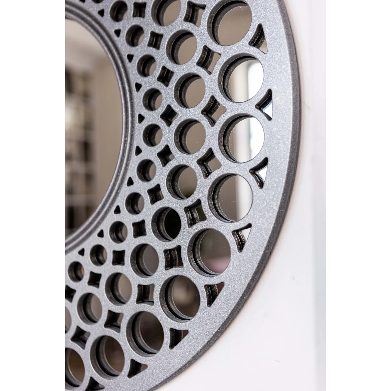 Зеркало Round Silver от LaLume Зеркало Round Silver от LaLume