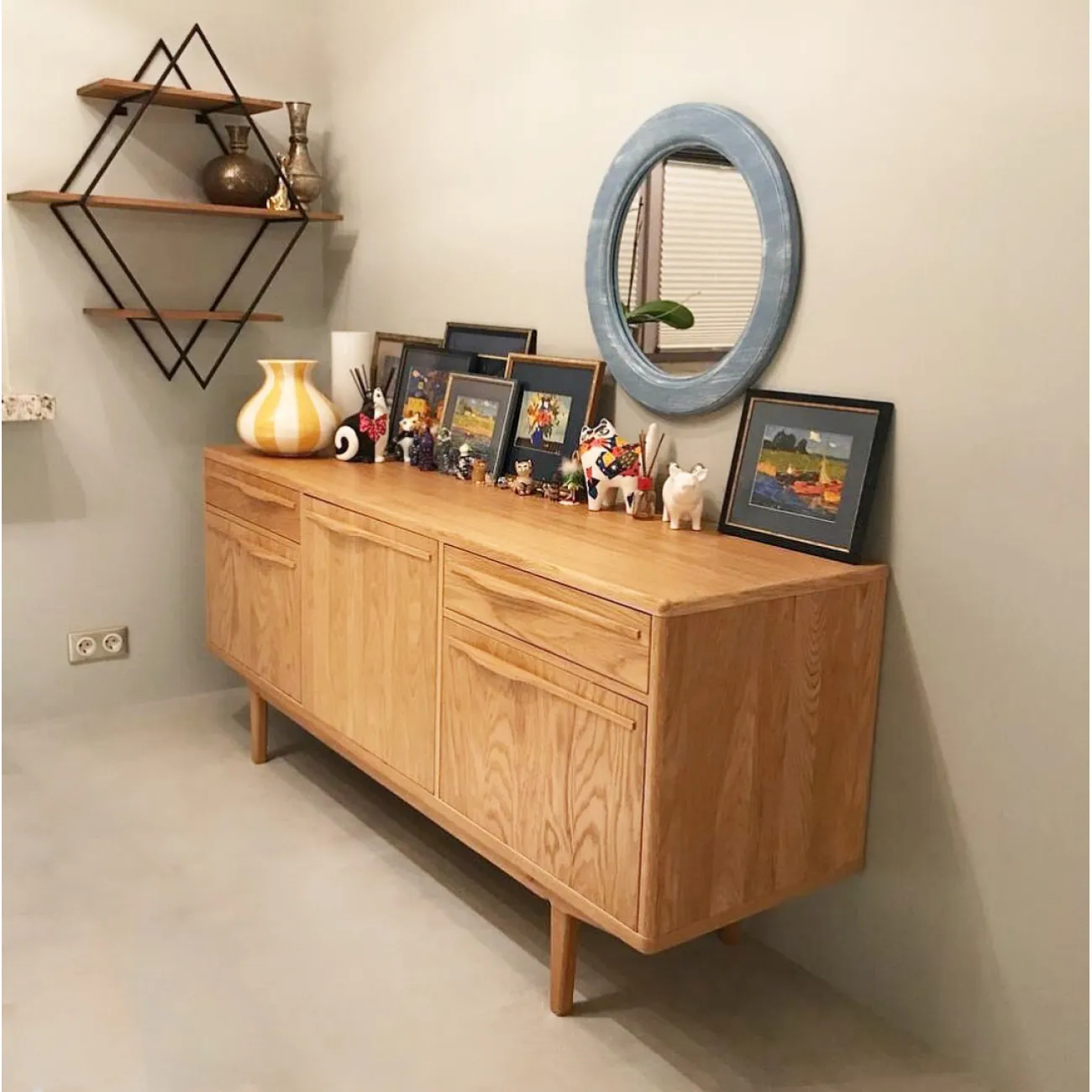 Зеркало Big Window Blue от LaLume