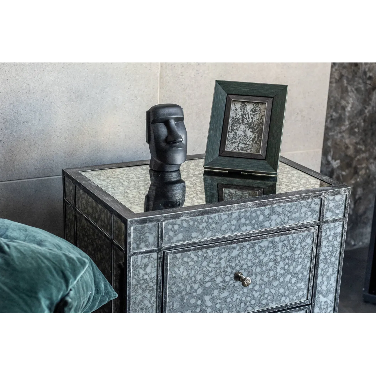 Тумба Olgrem Silver от LaLume Тумба Olgrem Silver от LaLume