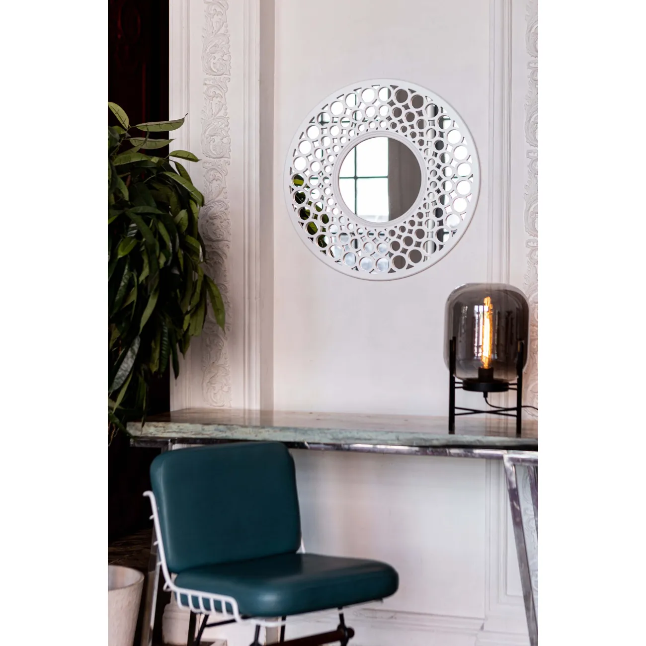 Зеркало Round White от LaLume Зеркало Round White от LaLume