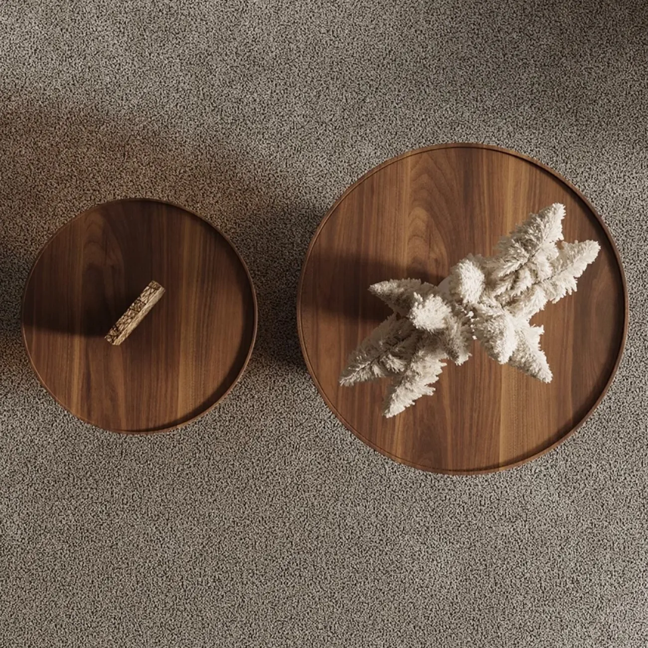 Стеклянный журнальный столик из массива дерева Tide Leader 35737-29