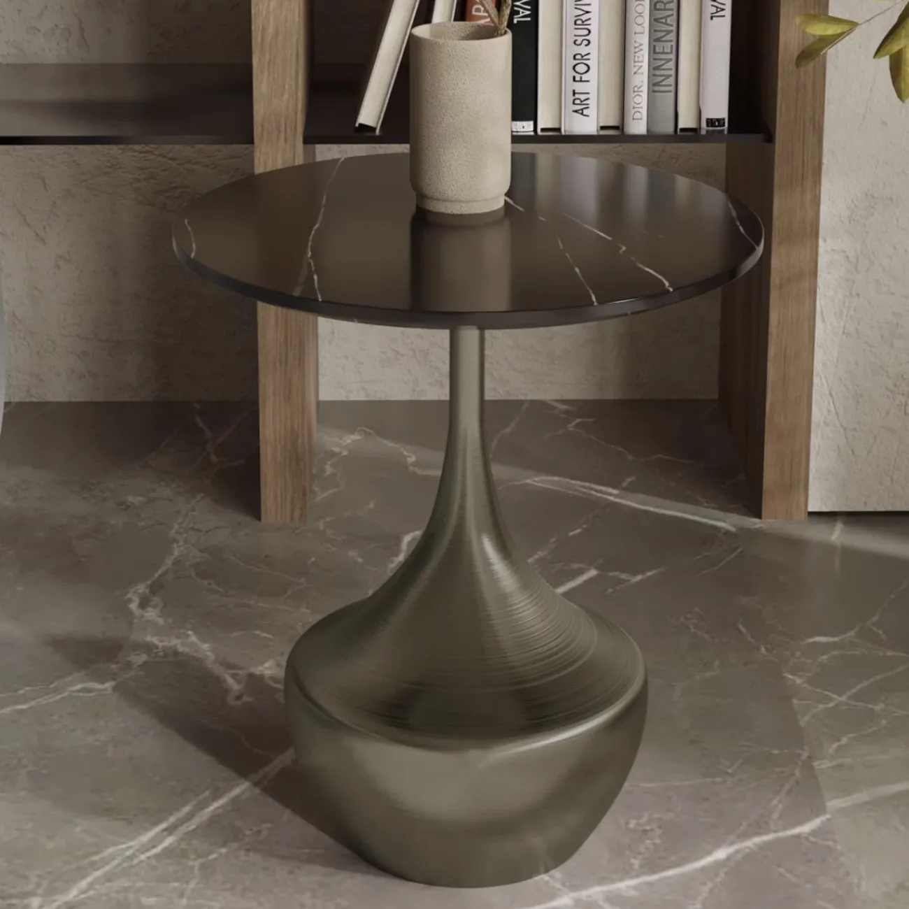 Железный приставной столик Tide Leader 35739-29 Железный приставной столик Tide Leader 35739-29