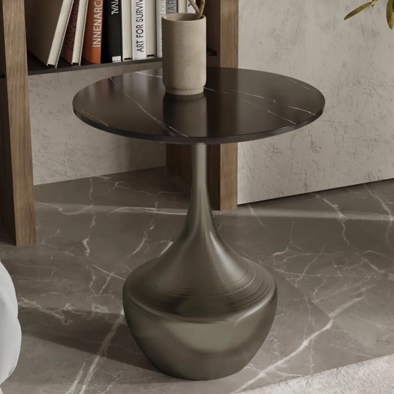 Железный приставной столик Tide Leader 35739-29 Железный приставной столик Tide Leader 35739-29