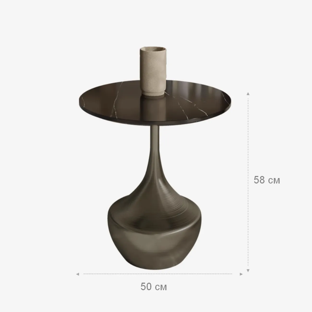Железный приставной столик Tide Leader 35739-29 Железный приставной столик Tide Leader 35739-29
