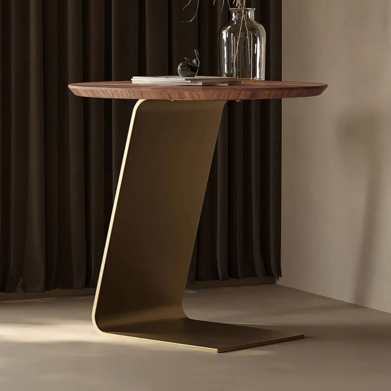 Роскошный приставной столик с-образной формы Tide Leader 35744-29 Роскошный приставной столик с-образной формы Tide Leader 35744-29