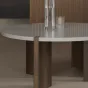 Современный журнальный столик из массива дерева Tide Leader 35747-29