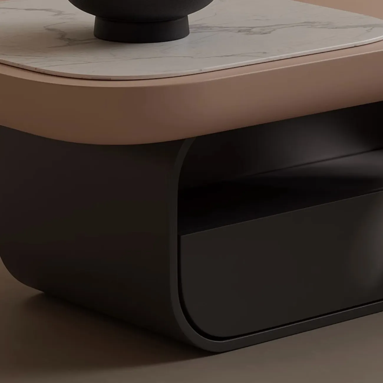 Роскошный прямоугольный чайный столик Tide Leader 35748-29