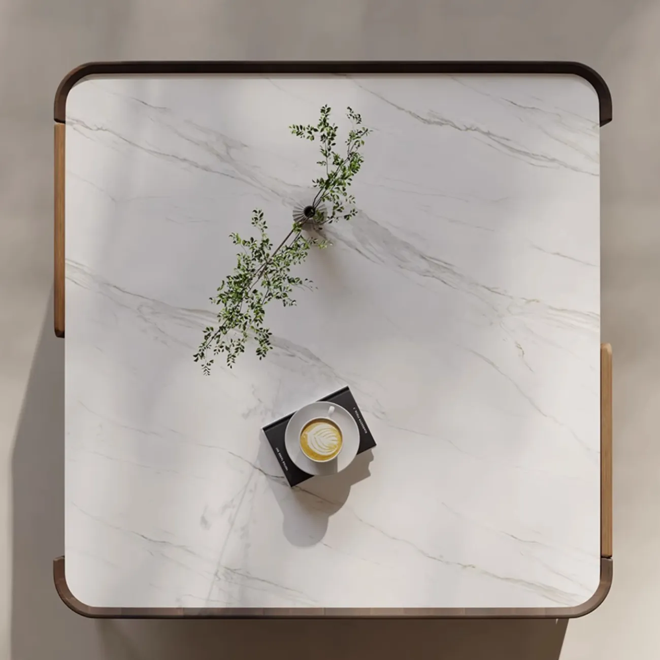 Небольшой журнальный столик из орехового дерева Tide Leader 35749-29