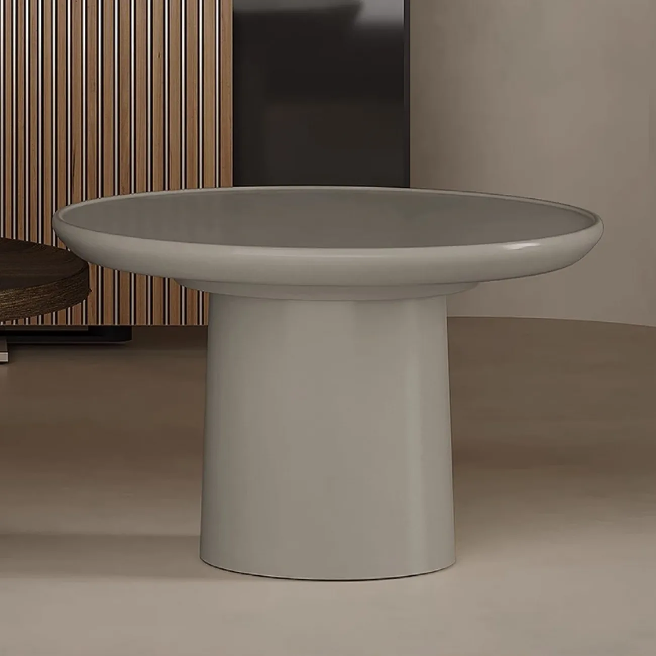 Дизайнерский журнальный столик в стиле Ваби-саби Tide Leader 35751-29