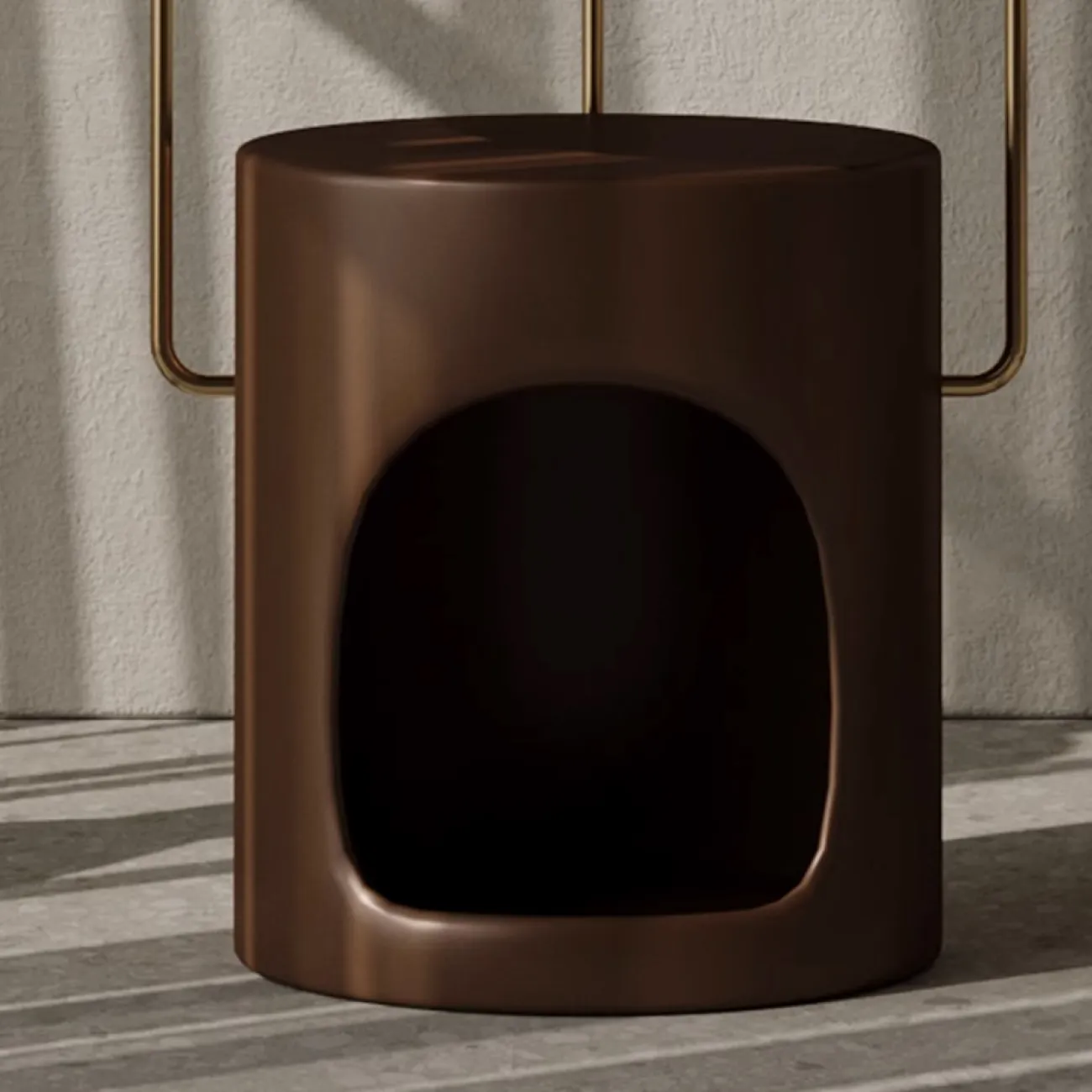 Роскошный круглый приставной столик для дивана в стиле Ваби-саби Tide Leader 35754-29 Роскошный круглый приставной столик для дивана в стиле Ваби-саби Tide Leader 35754-29