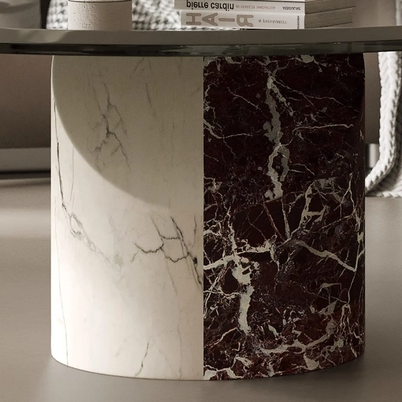 Изысканный журнальный столик с  закаленным стеклом Tide Leader 35755-29