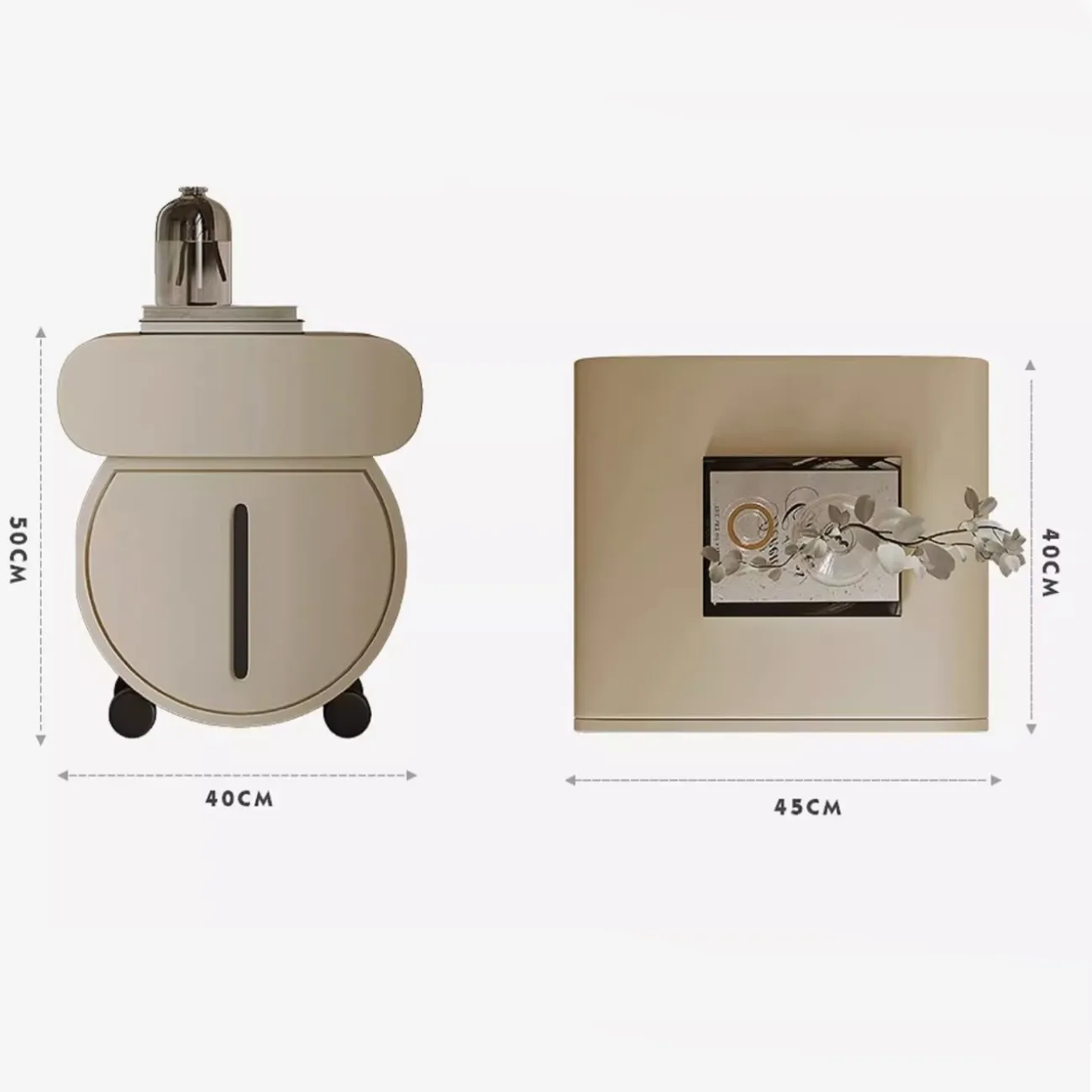 Креативная прикроватная тумбочка  Tide Leader 35758-29