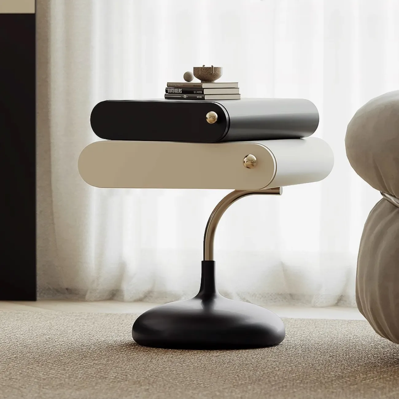 Роскошный приставной столик для спальни Tide Leader 35759-29 Роскошный приставной столик для спальни Tide Leader 35759-29