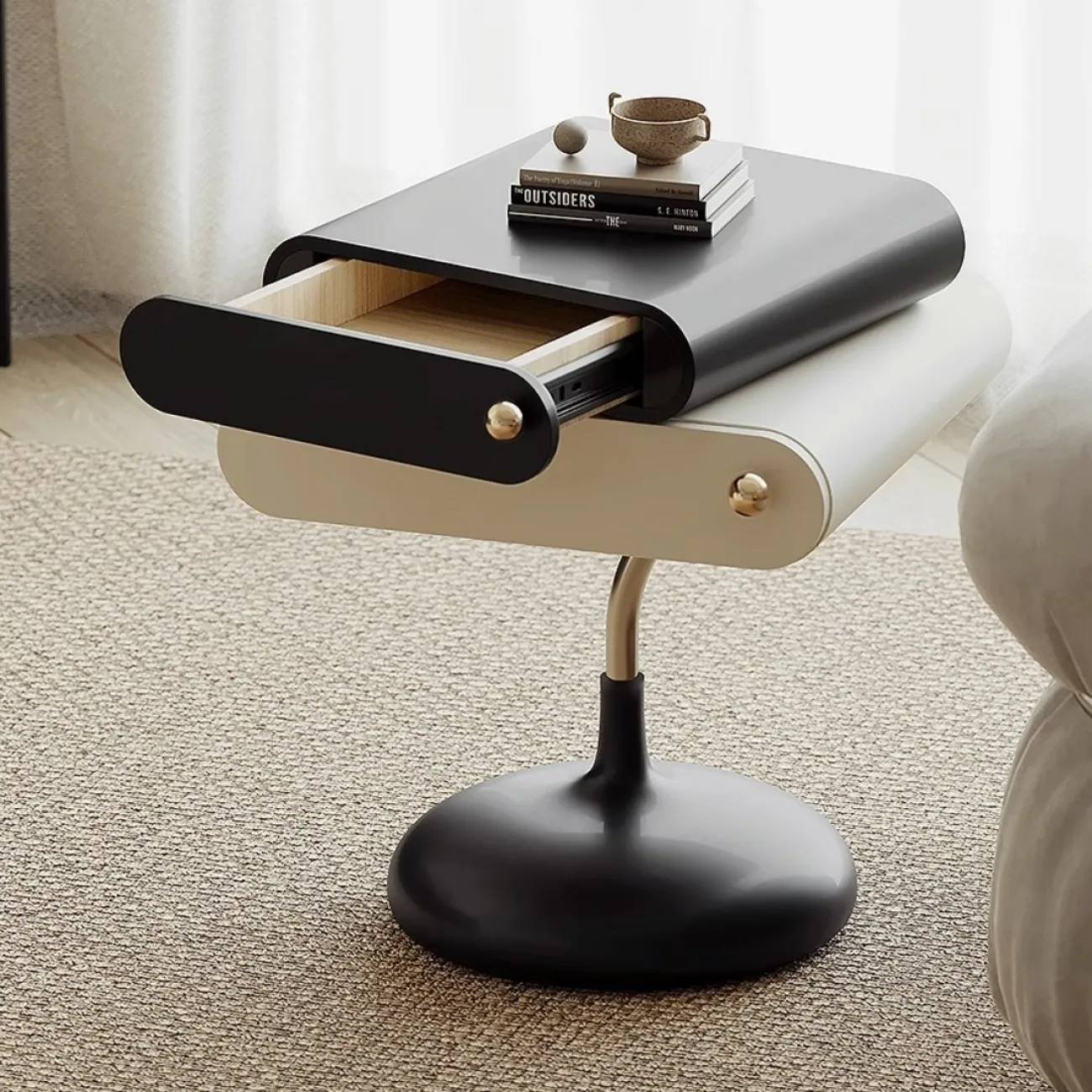 Роскошный приставной столик для спальни Tide Leader 35759-29 Роскошный приставной столик для спальни Tide Leader 35759-29