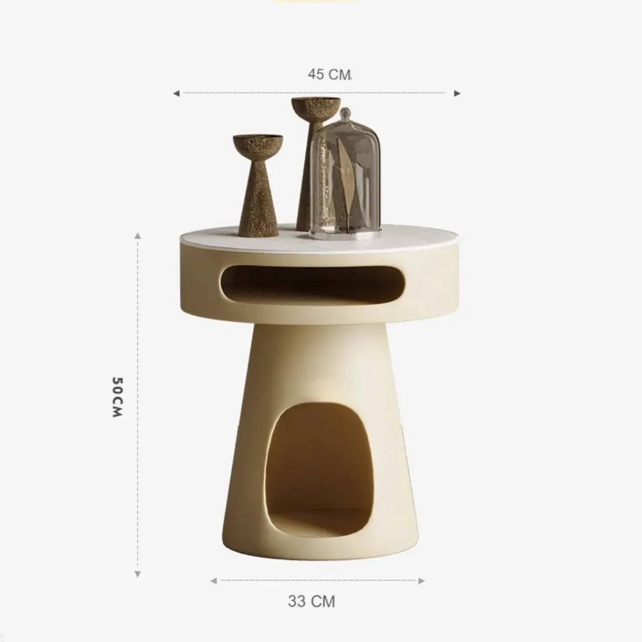 Роскошный дизайнерский круглый столик Tide Leader 35763-29 Роскошный дизайнерский круглый столик Tide Leader 35763-29