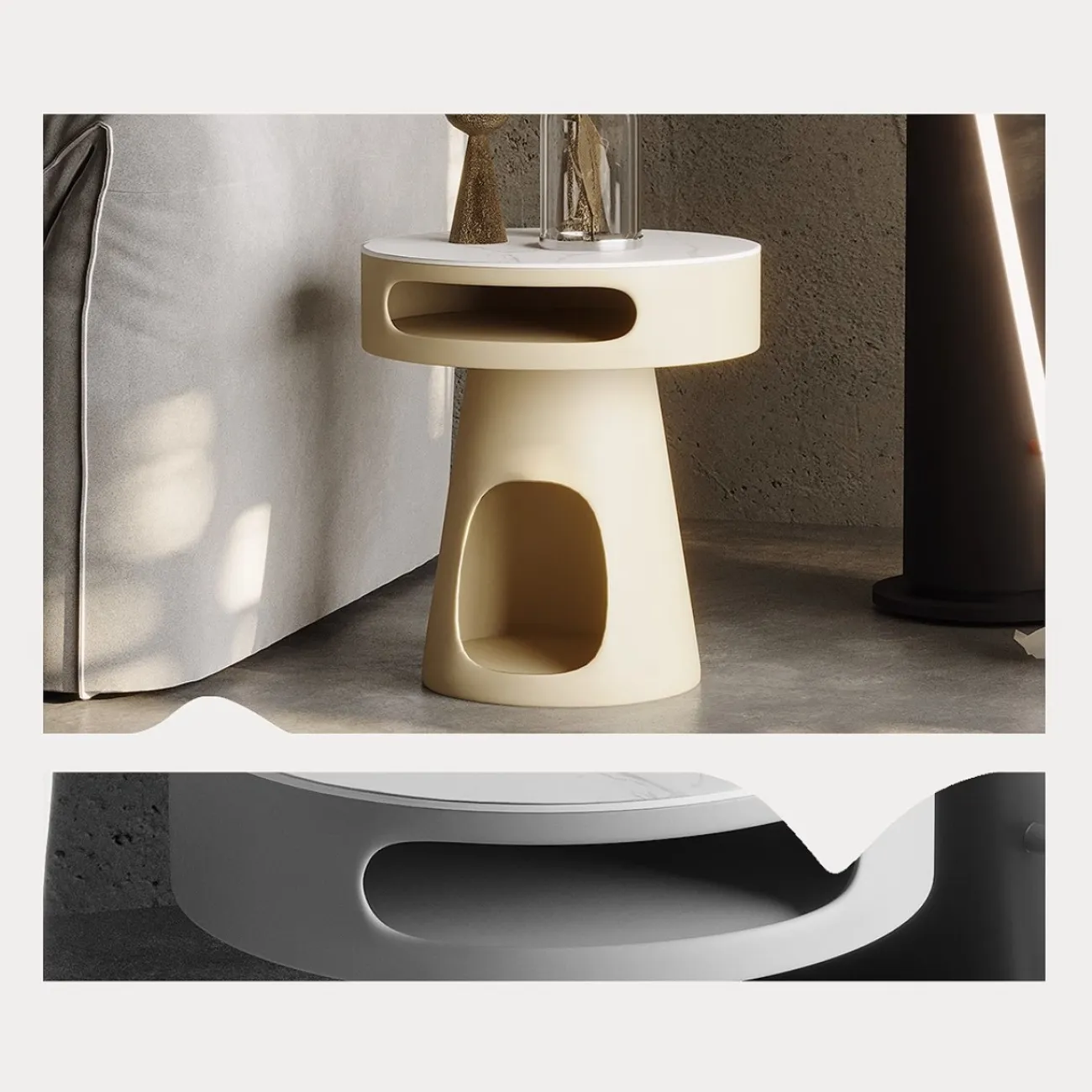 Роскошный дизайнерский круглый столик Tide Leader 35763-29 Роскошный дизайнерский круглый столик Tide Leader 35763-29