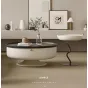 Дизайнерский круглый журнальный столик Tide Leader 35766-29
