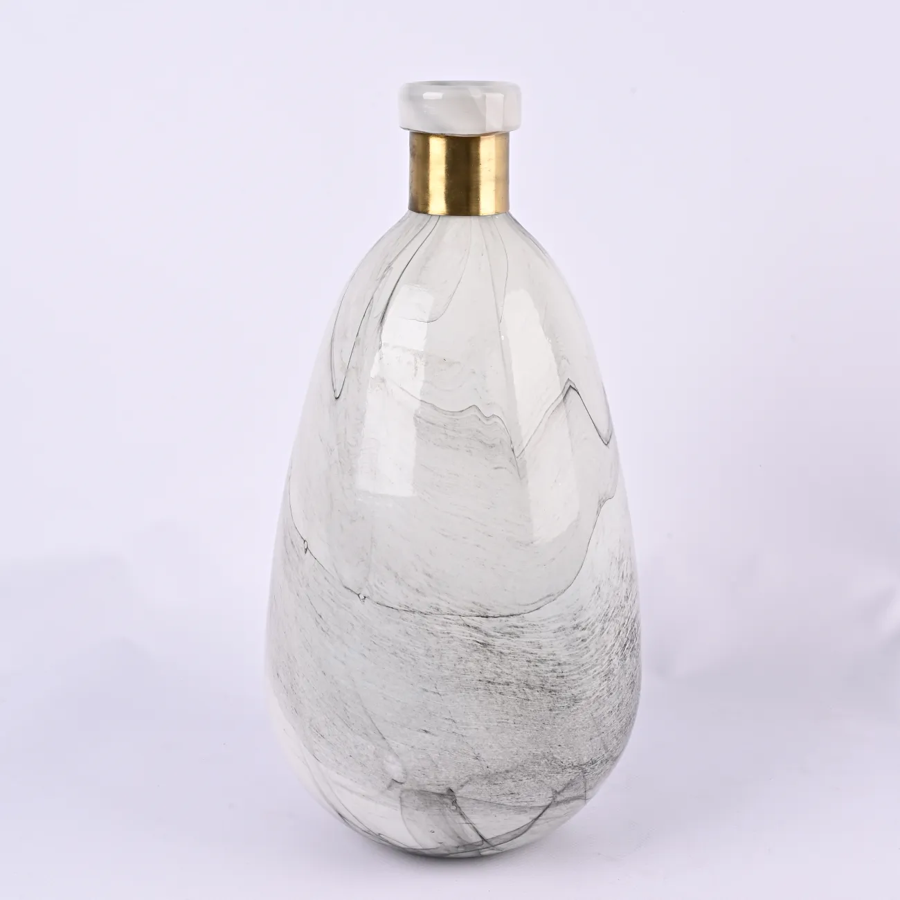 Современная Ваза мраморная LaLume DK_FB-ZS1809A H35.5 Современная Ваза мраморная LaLume DK_FB-ZS1809A H35.5